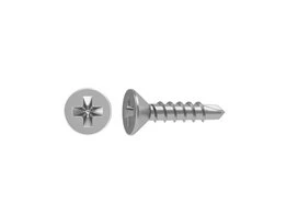 VIS TOLE TETE FRAISEE PH 4.8X38 INOX C1 SACHET 10 PIECES