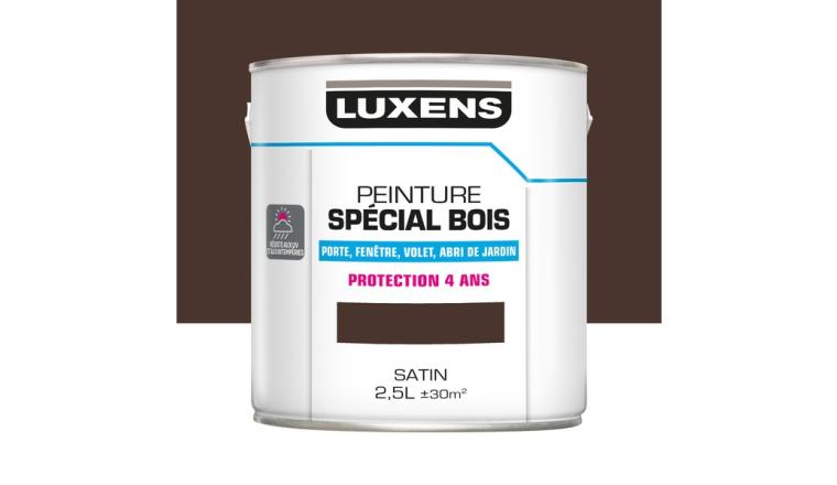 PEINTURE BOIS SAT 2L5 MARRON