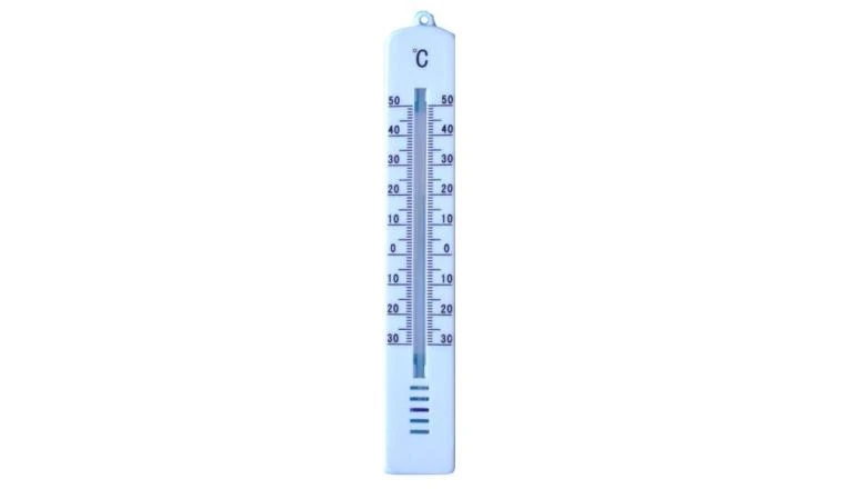 THERMOMETRE PLASTIQUE BLANC