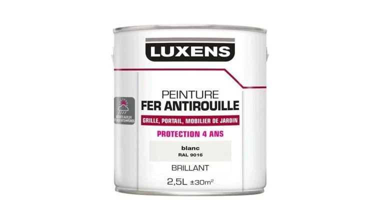PEINTURE FER BLANC BRI 1P 2.5L