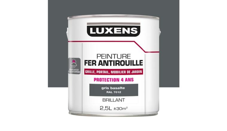 PEINTURE FER GRIS BRILLANT 2L5