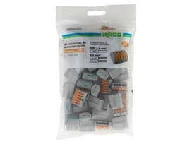 Bornes automatiques Wago 5 fils 0,08 à 4 mm² x40