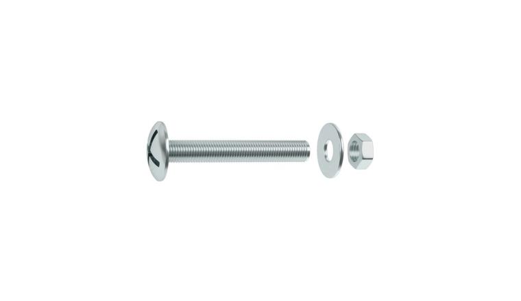 BOULON POELIER 4X25 ZN S15