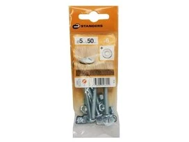 BOULON POELIER 5X50 ZN S6