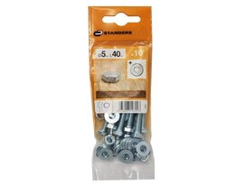 BOULON TH 5X40 ZN S10