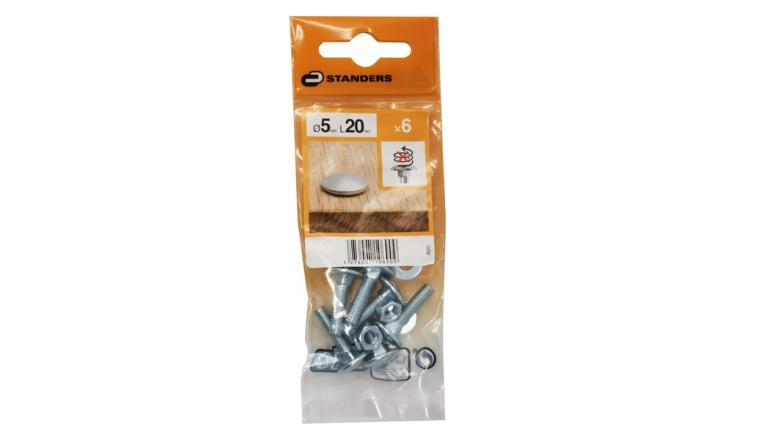 BOULON TRCC 5X20 ZN S6