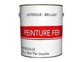 PEINTURE FER BLANC BRI 1P 2.5L