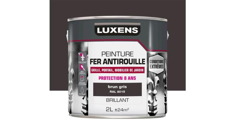 PEINTURE FER CE GRIS 1 BRIL 2L