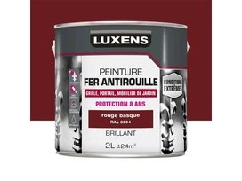 PEINTURE FER CE ROUGE BRIL 2L