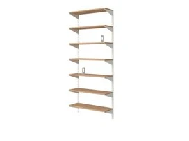 CONSOLE DOUBLE E50 47CM BLANC