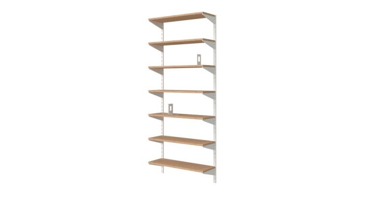 CONSOLE DOUBLE E50 47CM BLANC