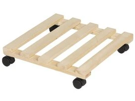 SUPPORT ROULANT PIN 30X30CM 30KG
