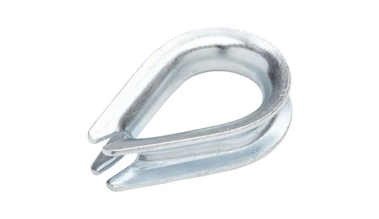 COSSE-COEUR ACIER ZINGUE POUR CABLE DE 8MM STANDERS