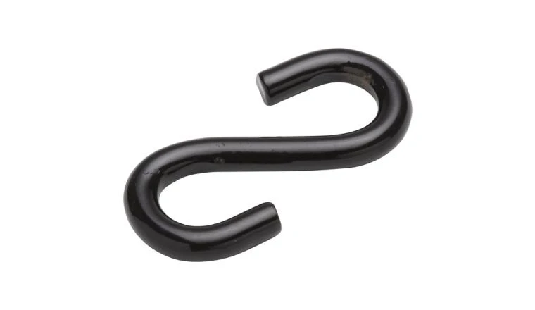 ESSE EGALE ACIER ZINGUE NOIR 4MM 50X2
