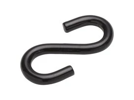ESSE EGALE ACIER ZINGUE NOIR 3MM 37X18 STANDERS X2