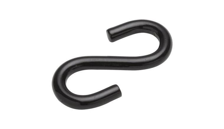ESSE EGALE ACIER ZINGUE NOIR 3MM 37X18 STANDERS X2