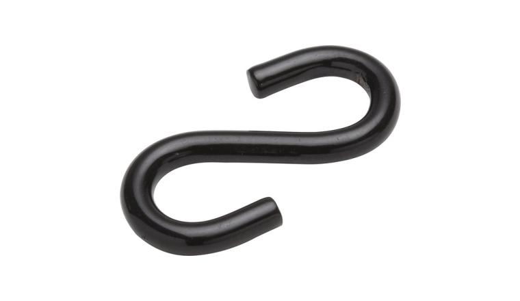 ESSE EGALE ACIER ZINGUE NOIR 3MM 37X18 STANDERS X2