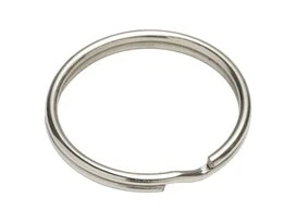 ANNEAU BRISE ACIER NICKELE 30MM X3