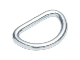 BOUCLE ACIER ZINGUE POUR SANGLE LARGEUR 25MM X4