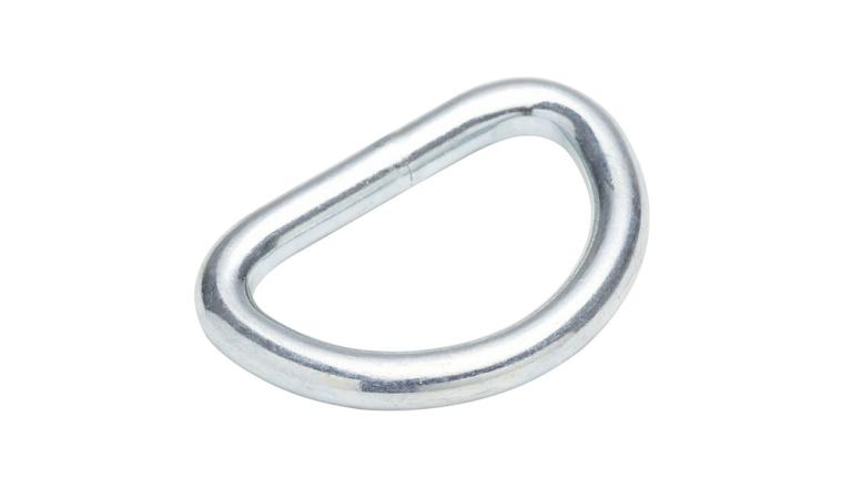 BOUCLE ACIER ZINGUE POUR SANGLE LARGEUR 25MM X4