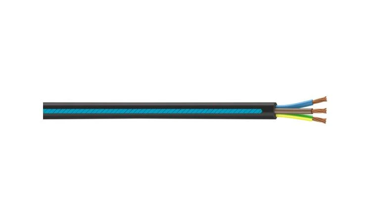 CABLE U1000R2V 3X6MM2 NOIR LE METRE