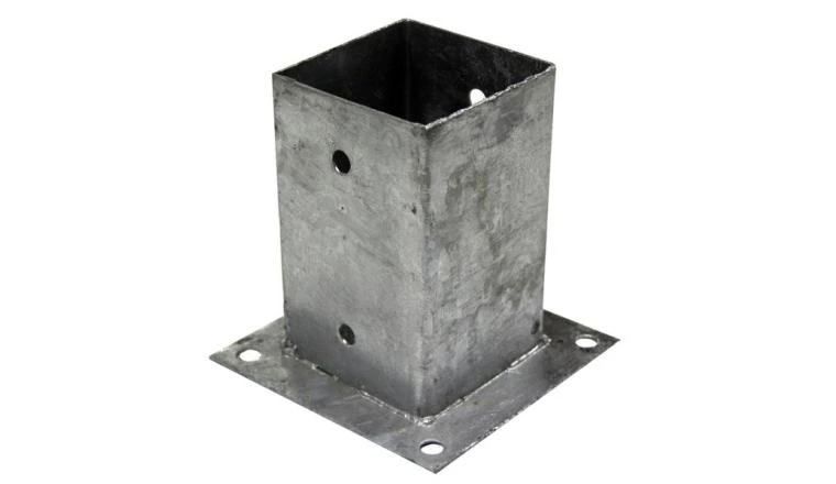 SUPPORT POSER 15CM POTEAU 7X7