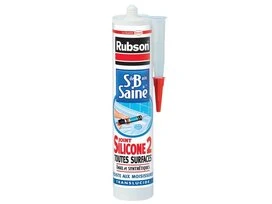 MASTIC CUISINE ET BAIN 280ML TRANS. RUBSON