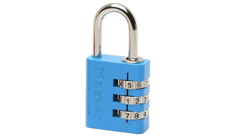 Cadenas à combinaison 3 chiffres 30mm Master Lock 7630EURDCOL