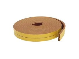 JOINT ISOLATION PORTE ET FENETRE 1MM 6M MARRON