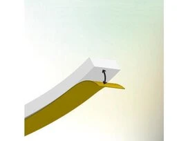 JOINT FENETRE 1 A 4MM 25M BLANC