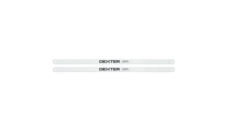 Lot de 2 lames de scie à métaux 10 dents 30cm 24 TPI