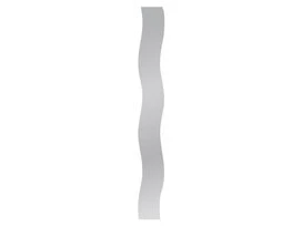 MIROIR SDB 160X20 VAGUE POLI