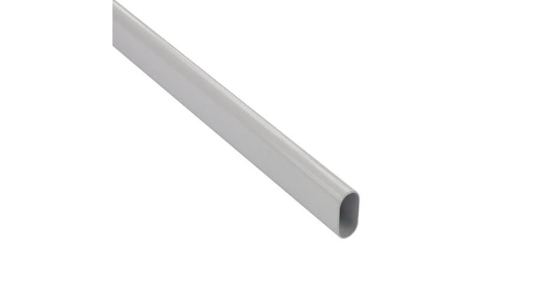 TUBE PENDERIE OVALE 1M BLC