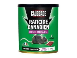 Anti nuisibles rats et souris charpente grenier 150gr Caussade