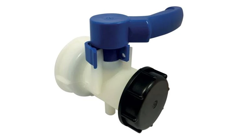 VANNE PLASTIQUE CUVE 1000L O75