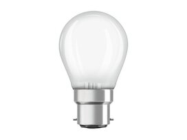AMPOULE LED SPHERIQUE VERRE DEPOLI 4W 40 B22 CHAUD
