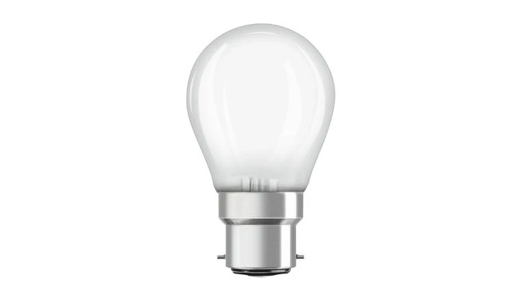 AMPOULE LED SPHERIQUE VERRE DEPOLI 4W 40 B22 CHAUD