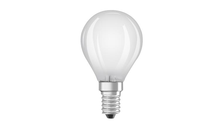 AMPOULE LED SPHERIQUE VERRE DEPOLI 2.5W 25 E14 CHAUD