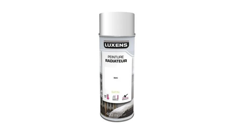 PEINTURE AERO RADIATEUR BLANC SAT 0.4L LUXENS