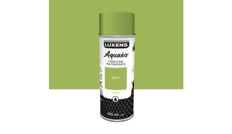 PEINTURE AERO VERT BALI 3 SAT 400ML LUXENS
