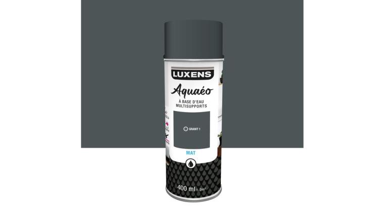 PEINTURE AERO GRIS MAT 0.4L LUXENS