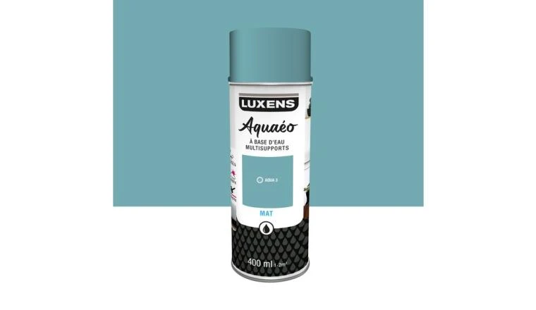 PEINTURE AERO BLEU MAT 0.4L LUXENS