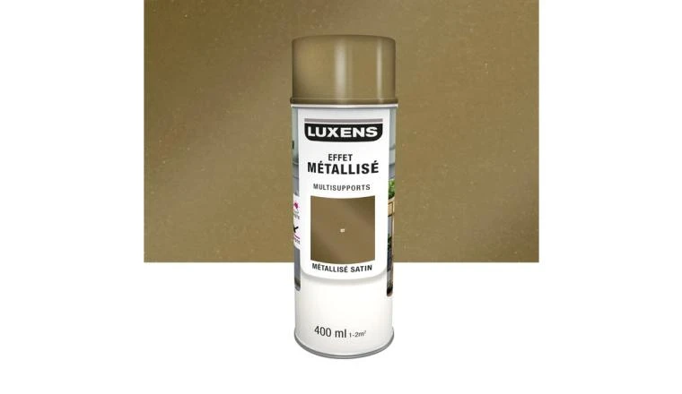 PEINTURE AERO OR SATINE 0.4L LUXENS