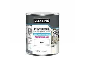 PEINTURE SOL HAUTE RESISTANCE LUXENS 0L5 BLANC