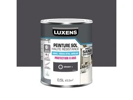 PEINTURE SOL HAUTE RESISTANCE LUXENS 0L5 GRANIT 1