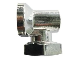 APPLIQUE LAITON CHROME DIAMETRE 12 15X21