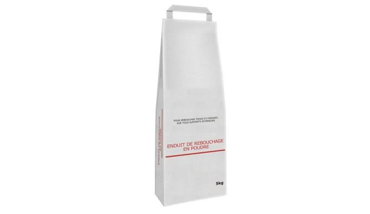 ENDUIT REBOUCHAGE POUDRE BLANC 5KG