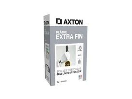 PLATRE EXTRA FIN POUDRE AXTON 1 KG