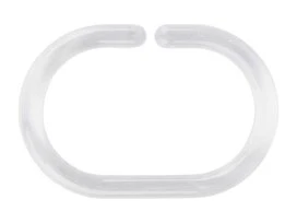ANNEAU DE DOUCHE LOT DE 12 TRANSPARENT SENSEA