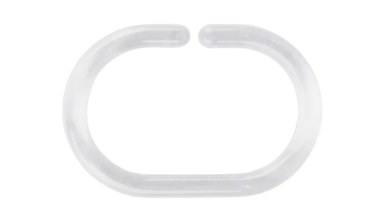 ANNEAU DE DOUCHE LOT DE 12 TRANSPARENT SENSEA